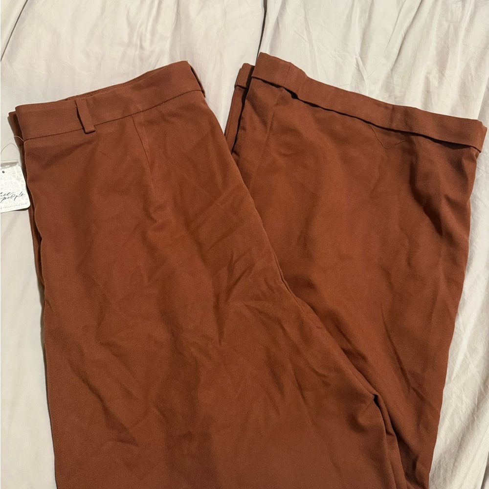 Free People Rust Trousers